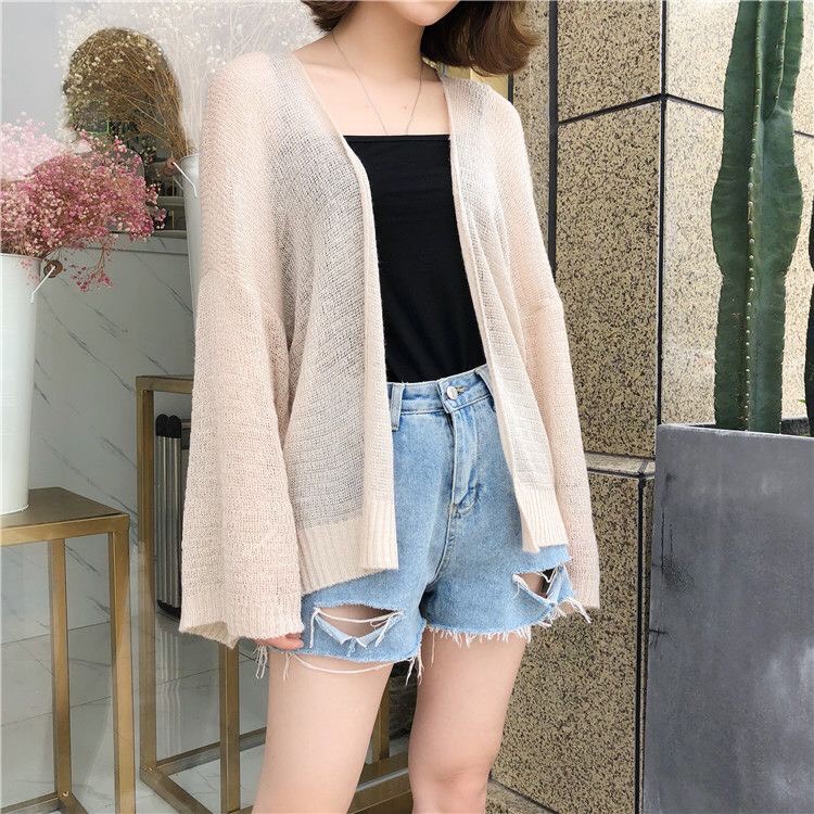 Áo Khoác Cardigan Len Mỏng Trơn DAIN AP1100