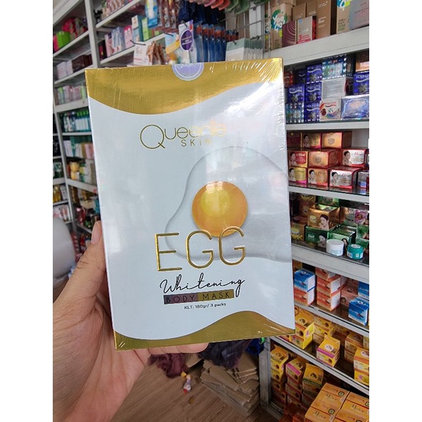 tắm trắng body EGG queenie skin 180GR ( chuẩn cty )