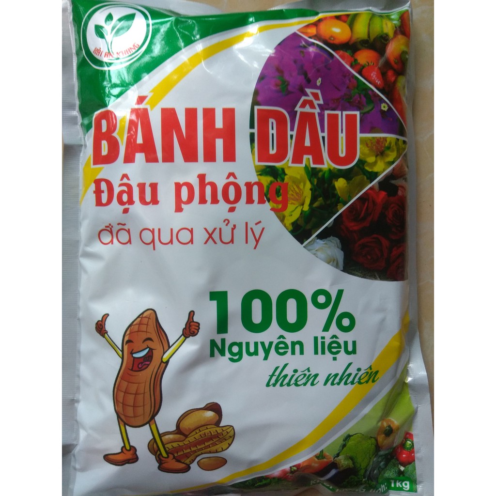 Bánh dầu đậu phộng đã qua xử lý - gói 1 kg  HAK