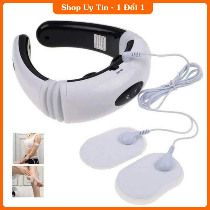 Máy Massage Cổ Vai Gáy 3D Trị Liệu Cao Cấp