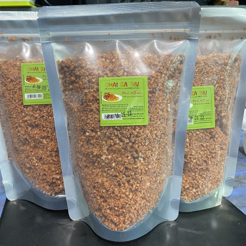 MUỐI Ô MAI - MUỐI XÍ MUỘI chấm hoa quả