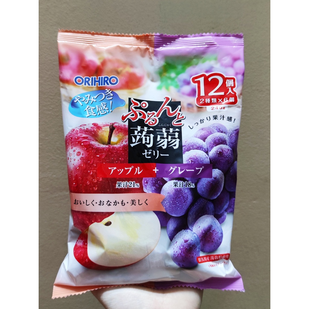 THẠCH RAU CÂU ORIHIRO MIX ĐỦ VỊ CHO BÉ