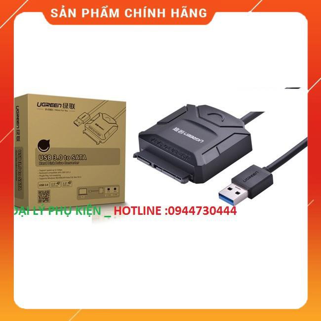 Cáp USB 3.0 to SATA HDD 2.5 và 3.5 Ugreen 20611 dailyphukien