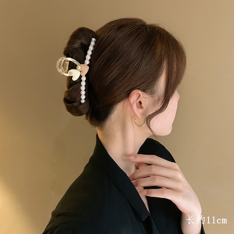 Kẹp Tóc Kim Loại Hình Cá Mập Phong Cách Hàn Quốc Cho Nữ