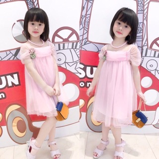 Đầm Cherry kèm chuỗi