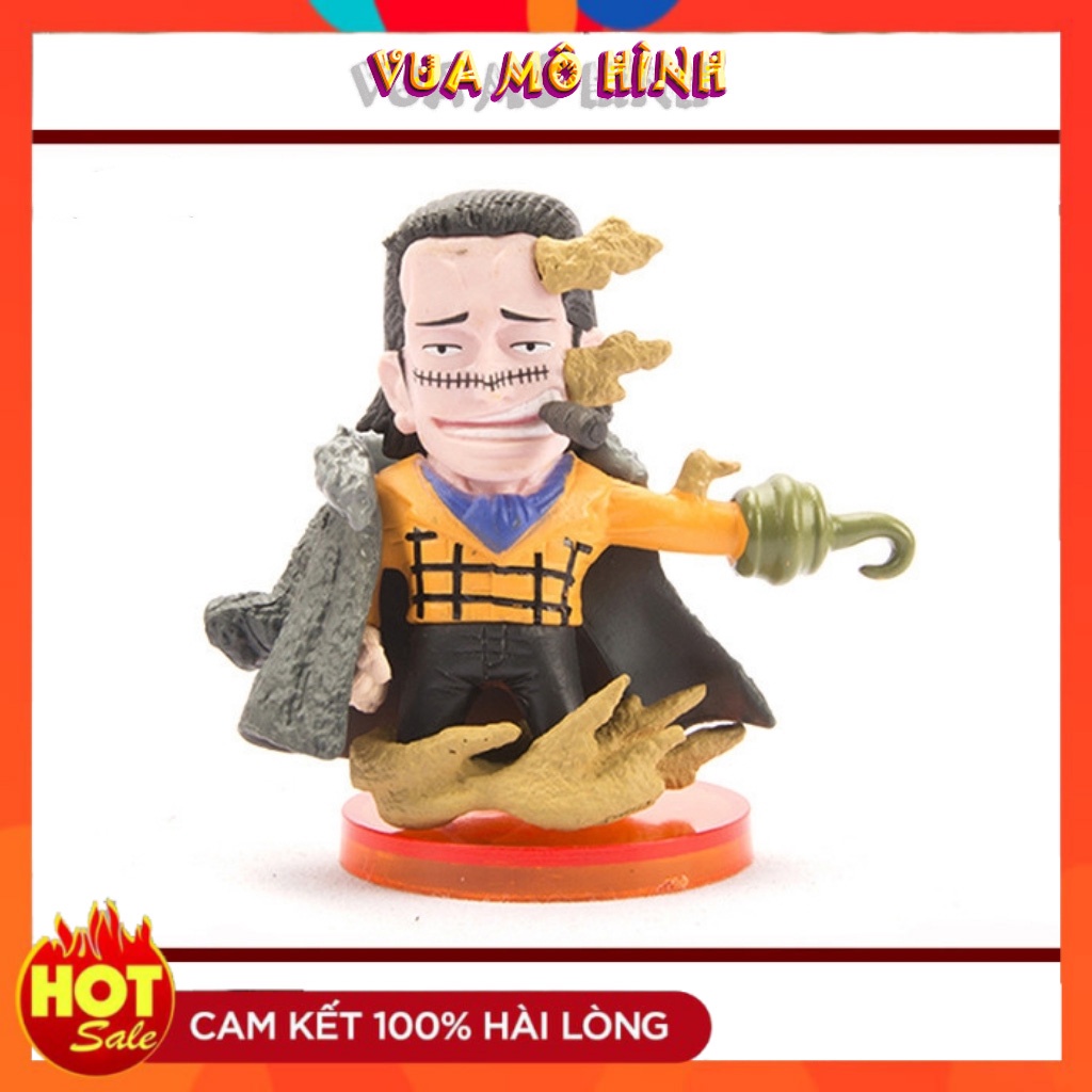 Mô hình One Piece- Mô hình 5 nhân vật Luffy, Crodie, Enel....kích thước 7-10cm ( Có bán lẻ )