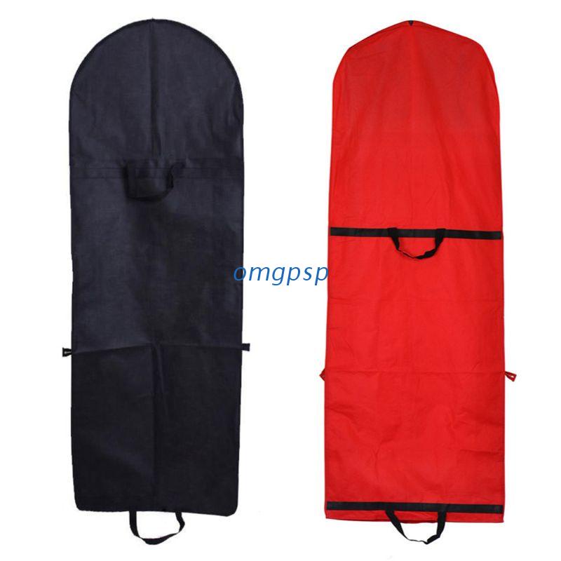 Túi Đựng Váy Cưới Bằng Vải Không Dệt Có Khóa Kéo Và Dây Kéo 150x60cm