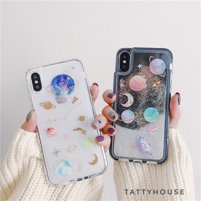 ỐP VŨ TRỤ LẤP LÁNH - ỐP IPHONE6/6PLUS/6S/6SPLUS/7/7PLUS/8/8PLUS/X