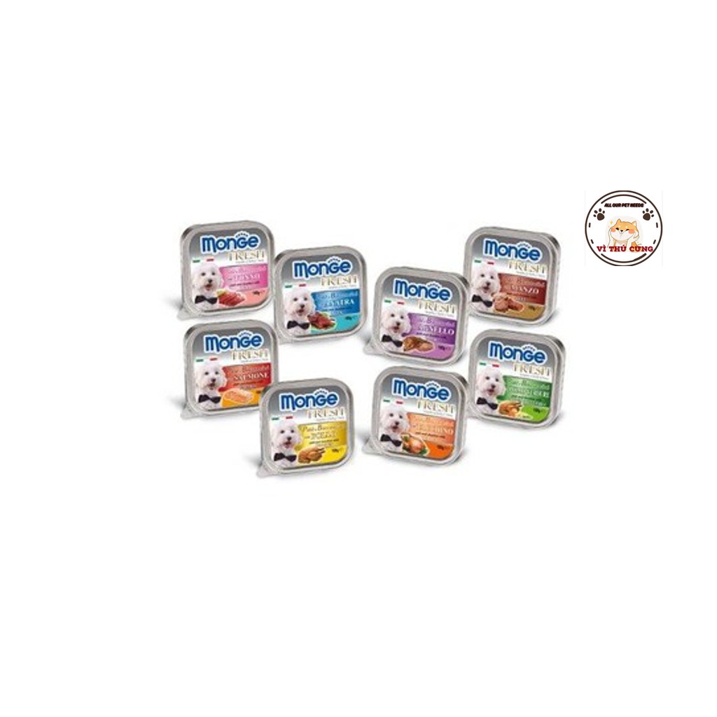 Pate Monge cho chó đủ