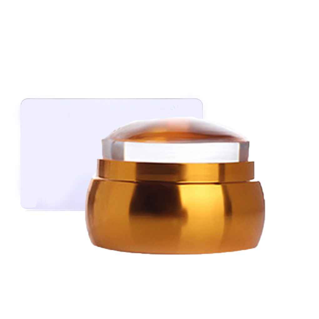 Dụng Cụ In Hình Móng Tay 3.5cm Bằng Silicon Trong Suốt