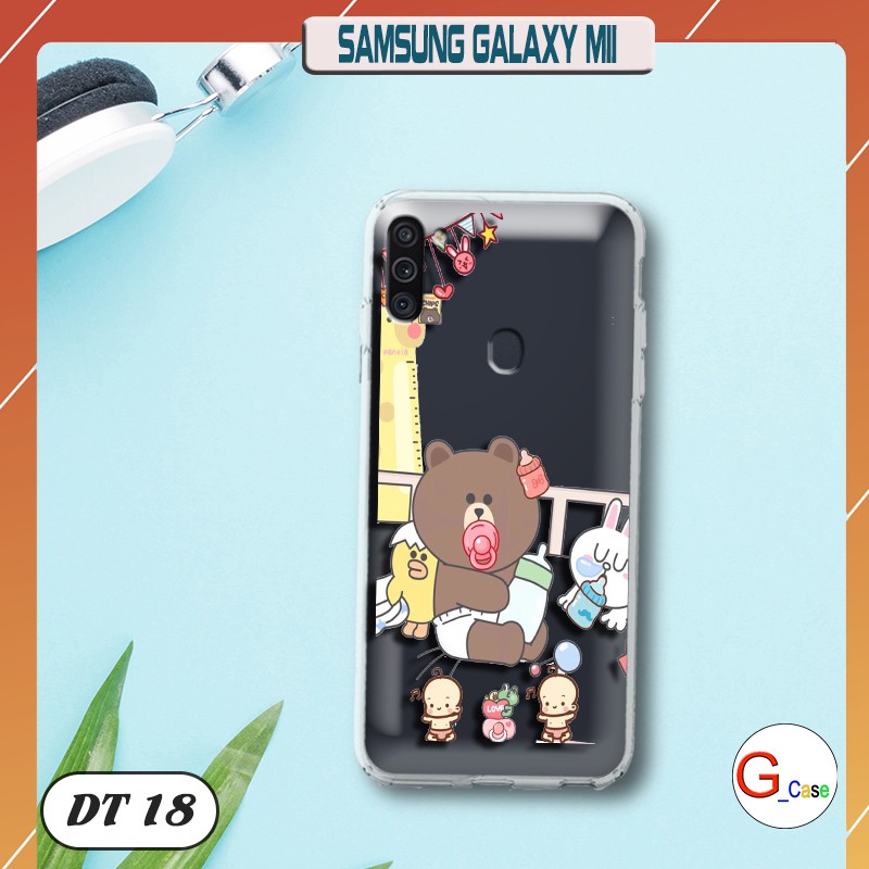 Ốp lưng SAMSUNG GALAXY M11 dẻo trong in hình
