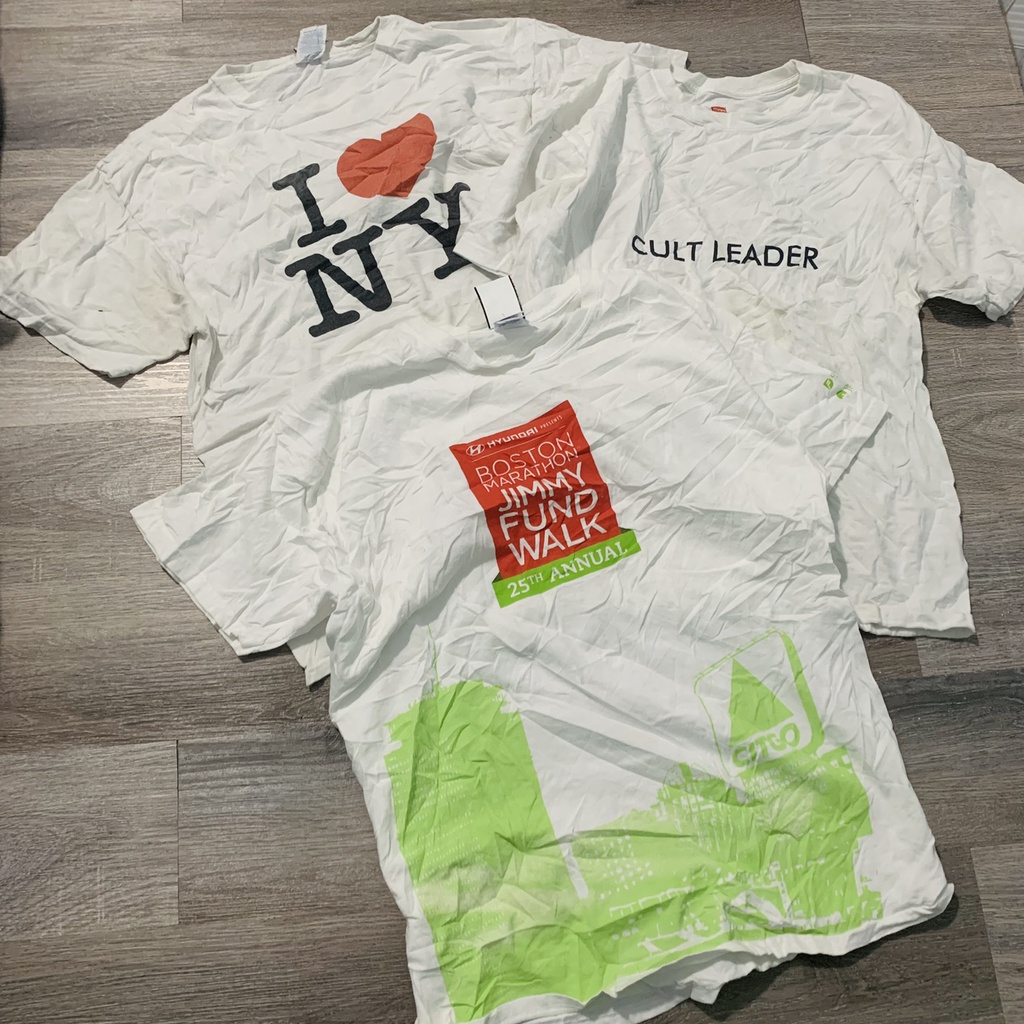 Áo thun mỹ 2hand , áo phông trắng loại 1 độ mới trên 93% .