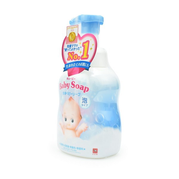 Sữa tắm gội cho bé Baby Soap xanh 400ml hàng Nhật nội địa An toàn và chống rôm sảy