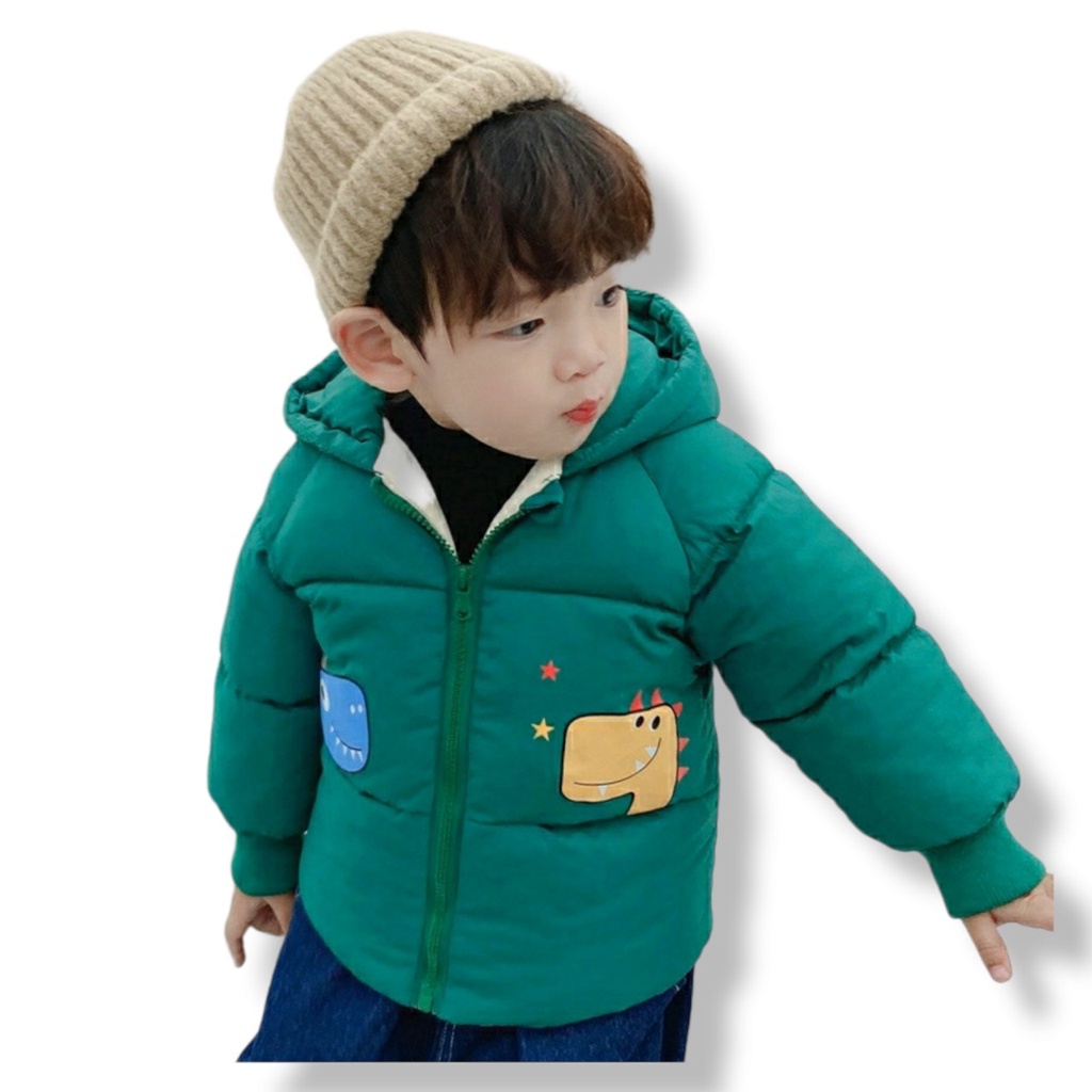Áo khoác phao chần bông bé Trai túi hộp siêu ấm ĐĂNG QUANG FASHION