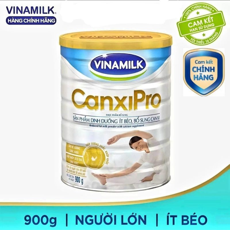 SỮA BỘT VINAMILK CANXI PRO HỘP 900G