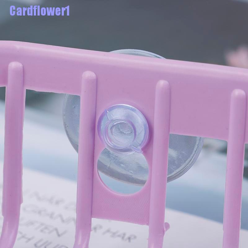 Giá Đựng Xà Phòng / Miếng Rửa Chén Hình Tam Giác Có Hai Giác Hút Tiện Dụng Cho Nhà Bếp