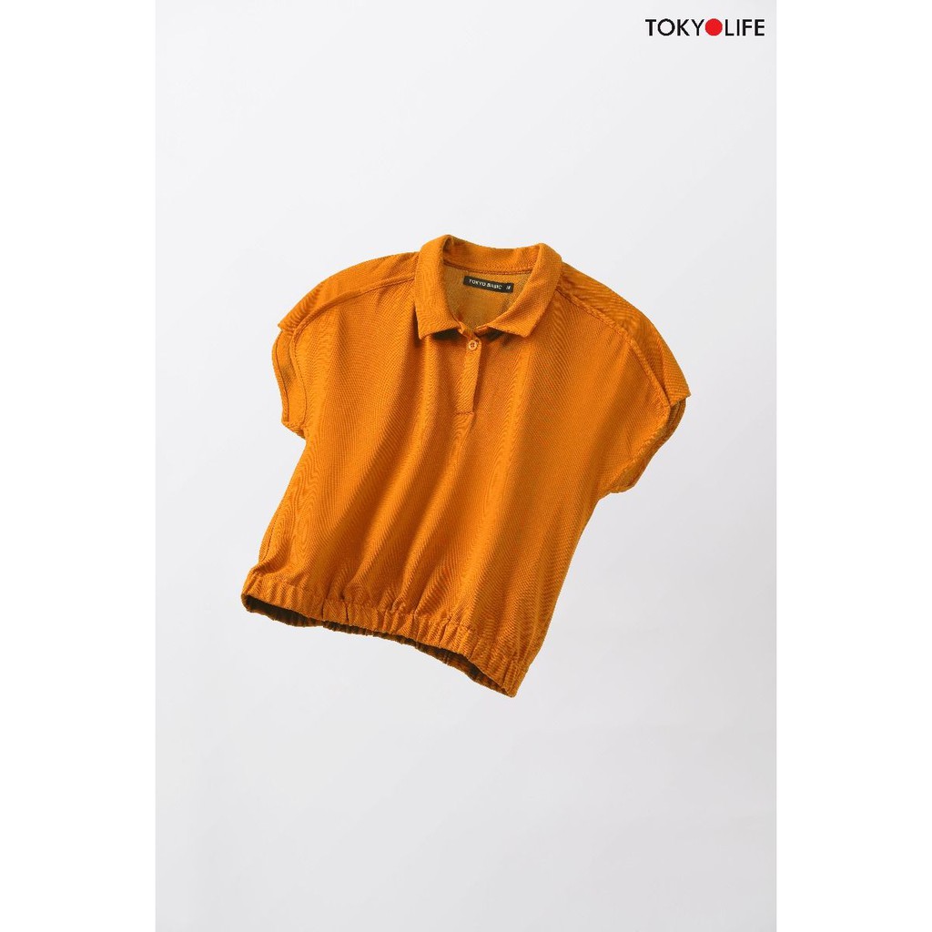 [Mã WABRTKL11 giảm 10% đơn 250K] Áo Polo Nữ chun gấu TOKYOLIFE I9POL504I | BigBuy360 - bigbuy360.vn