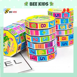 Đồ chơi rubic xoay học phép tính cho bé 7*5,4cm, rubik học toán - văn phòng phẩm