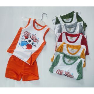 Bộ thể thao bé trai sát nách 10-20kg