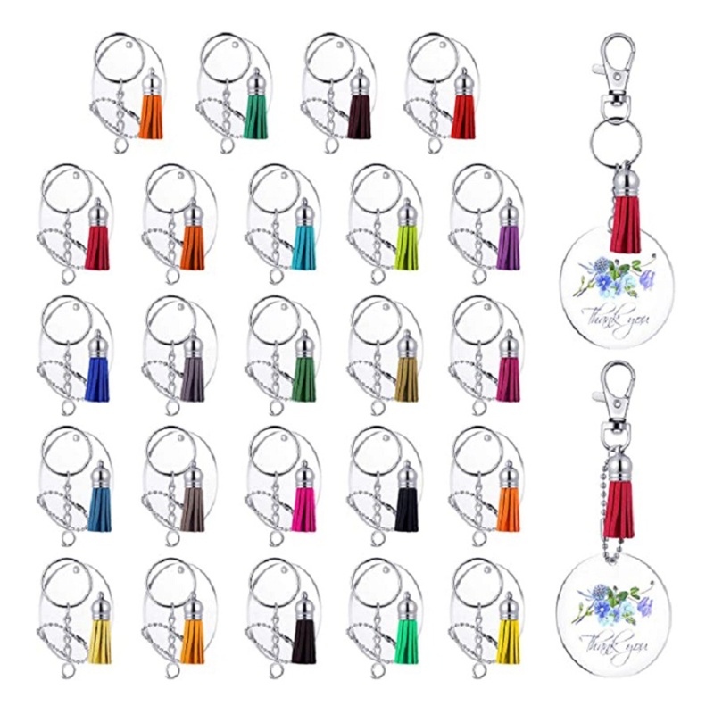 Mojito Móc Chìa Khóa Acrylic Trơn Dùng Làm Quà Tặng Valentine