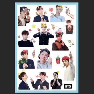 Sticker BTS miếng dán BTS