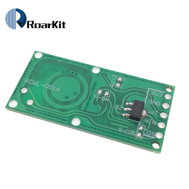 Motion Radar Sensor HW-MS03 2.4GHz to 5.8GHz Human Body Induction Switch RCWL-0516 Microwave Radar Sensor Module for Arduino Diy