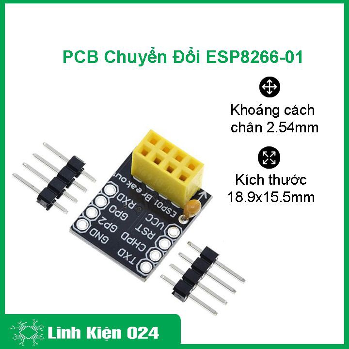 PCB Chuyển Đổi ESP8266-01
