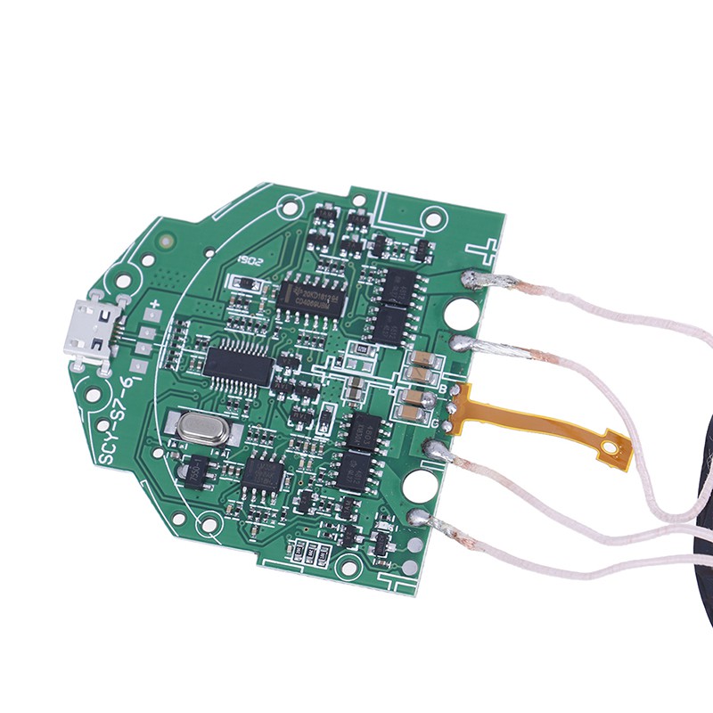 Bảng Mạch Sạc Nhanh Không Dây 10w Qi Kèm 2 Cọ Bôi