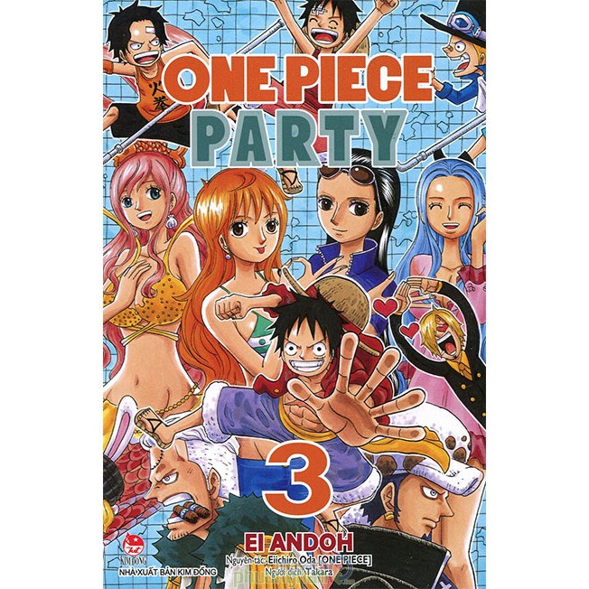 Truyện tranh One Piece Party - Lẻ tập 1 2 3 4 5 6 - NXB Kim Đồng