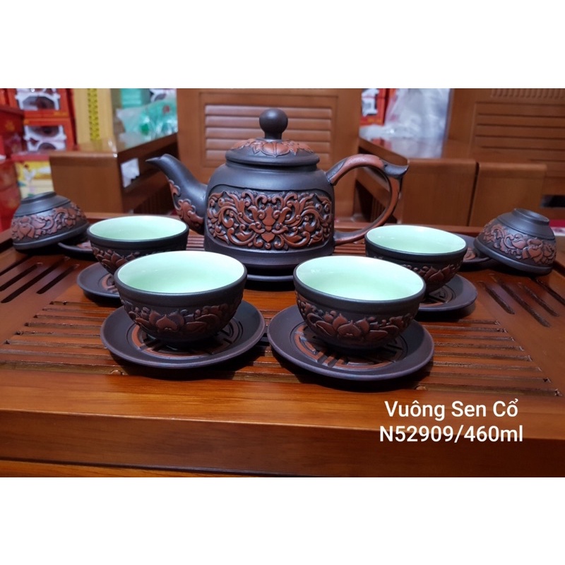 Ấm chén Tử sa Bát Tràng-đất nung đỏ,giá nhà lò-hàng chuẩn 100% nhà làm