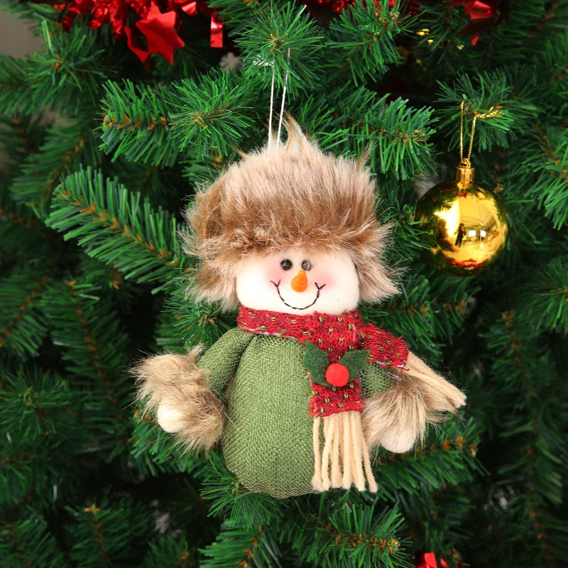 Christmas Tree Santa Claus Snowman Christmas Home Xmas Decor