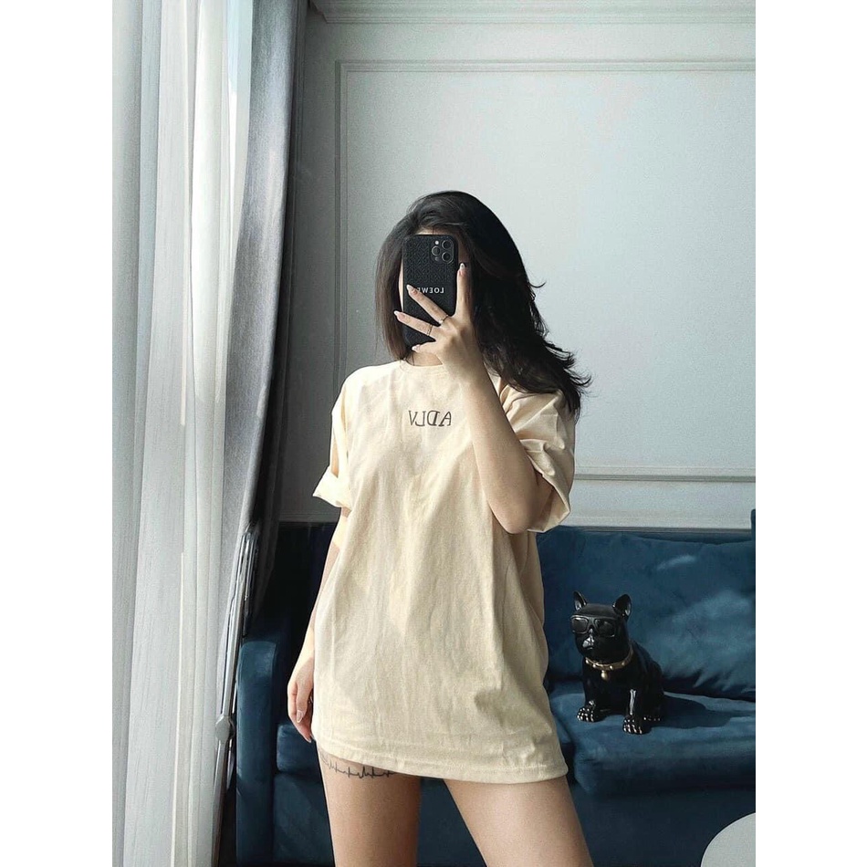 Áo thun tay lỡ Adlv basic new 2022 cho bé & gia đình, Samyy_vn