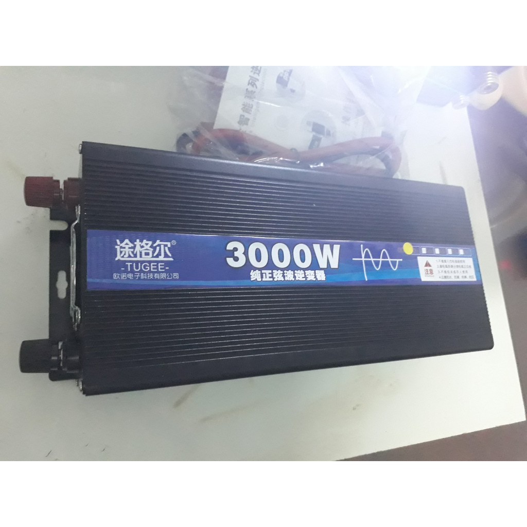 Bộ Đổi Nguồn 12V/24V sang 220V Sin Chuẩn 3000w - Bộ Đổi Nguồn 220V Sin Chuẩn 3000w - 3000w