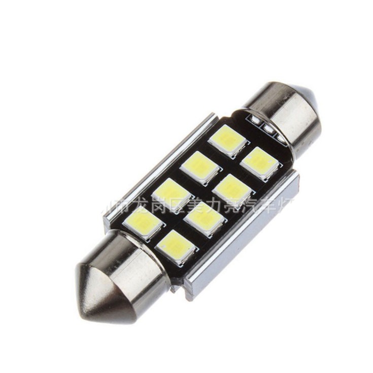 Đèn LED 8 bóng trần ô tô 31mm