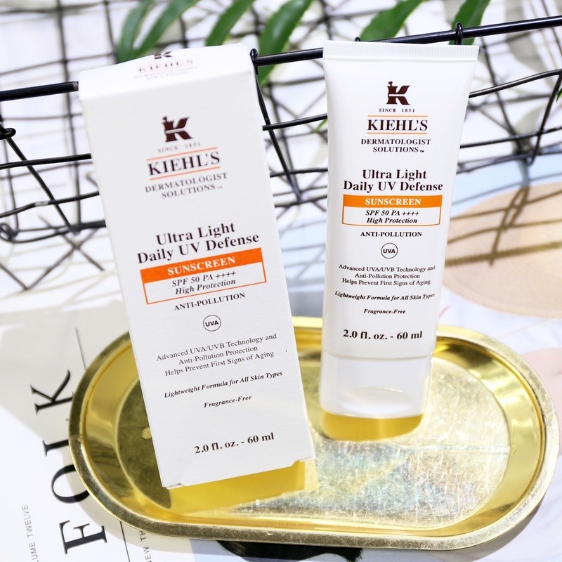 KIEHL'S Kem Chống Nắng SPF 50 PA++++ 60ml Siêu Nhẹ Bảo Vệ Hàng Ngày Của Kiehl