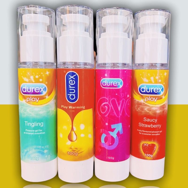 Gel Durex Play Warming, Tingling, Saucy Strawbery, Love Gốc Nước An Toàn Tăng Khoái Cảm