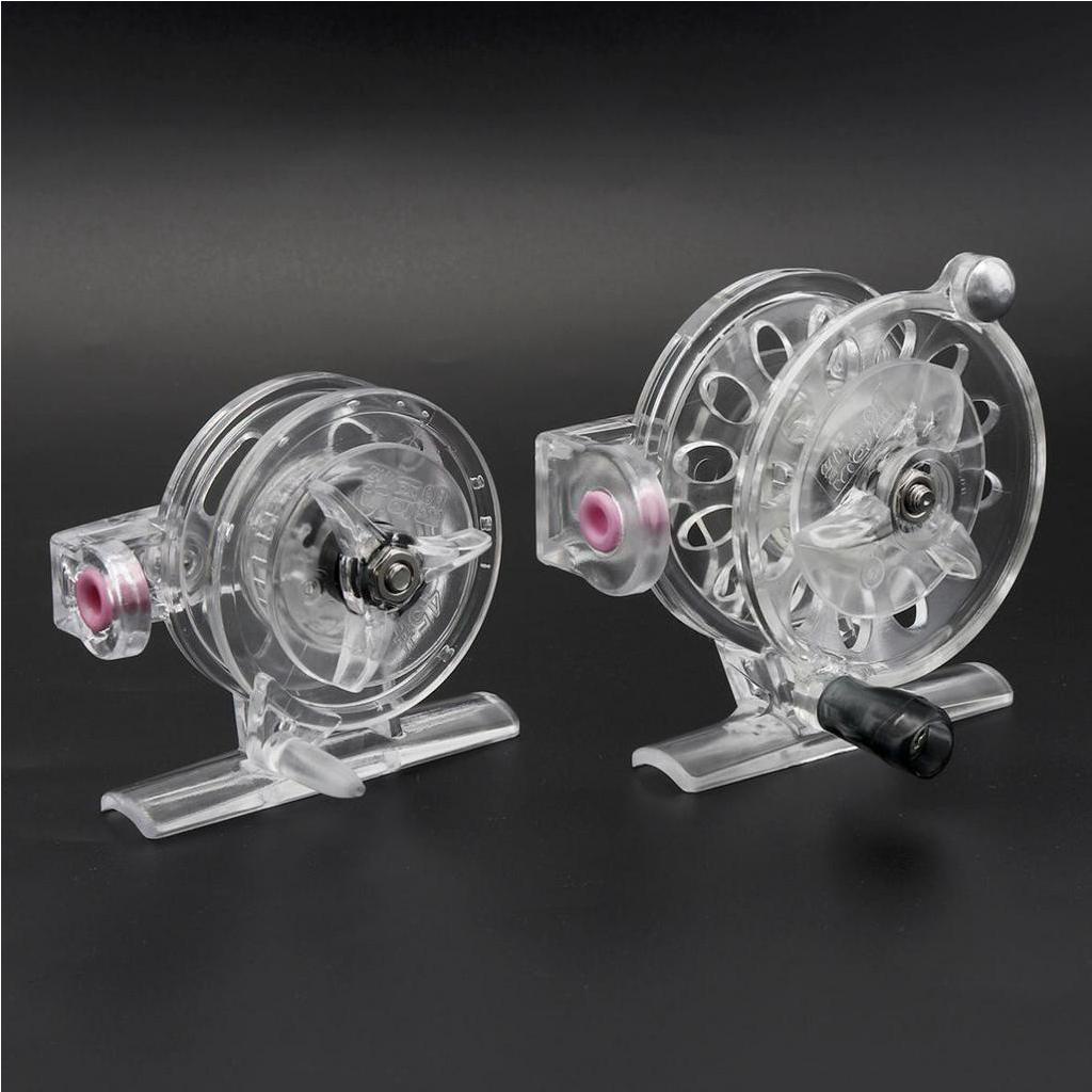 Máy câu cá bằng nhựa Abs siêu nhẹ 45mm 55mm cao cấp