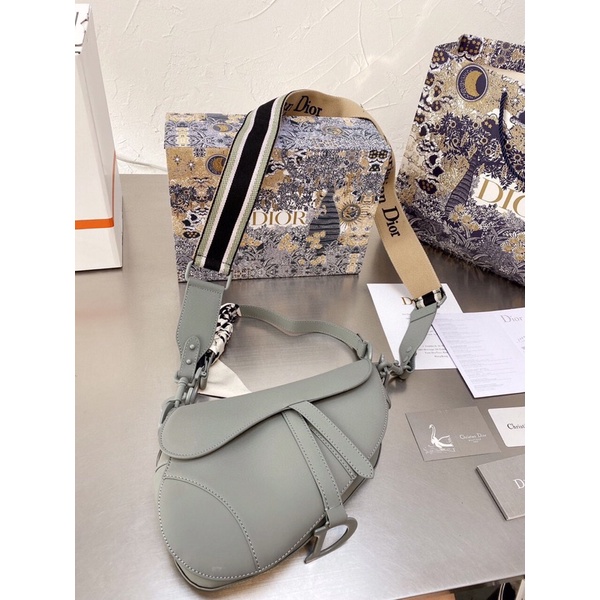 Túi xách Diỏr saddle yên ngựa sz 25 chất da thật