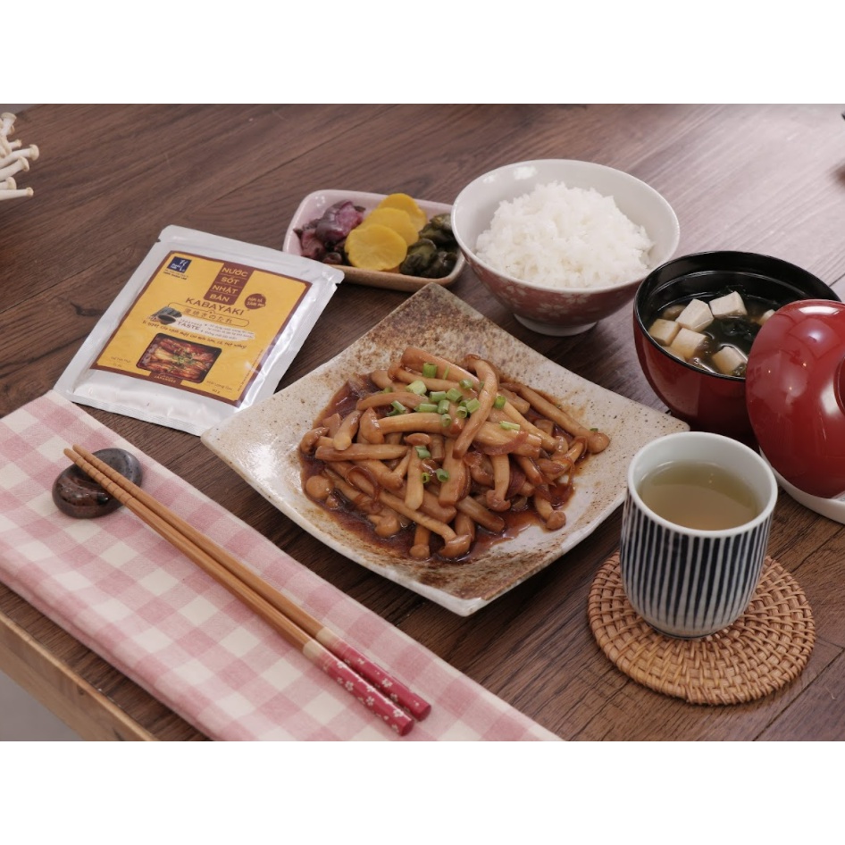 Combo Ăn chay thú vị (1 chai Kabayaki 340g, 1 chai Teriyaki Cay 340g) - Dashi Lab