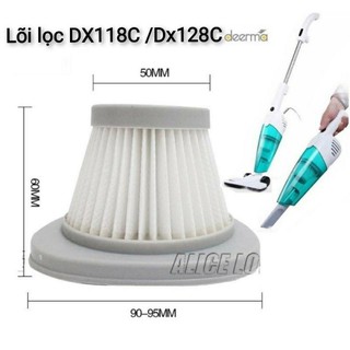 [Sỉ từ 50 cái - Giá tốt] - Bộ Lọc máy hút bụi DEERMA Xiaomi Dx118C xanh, xám , Pro