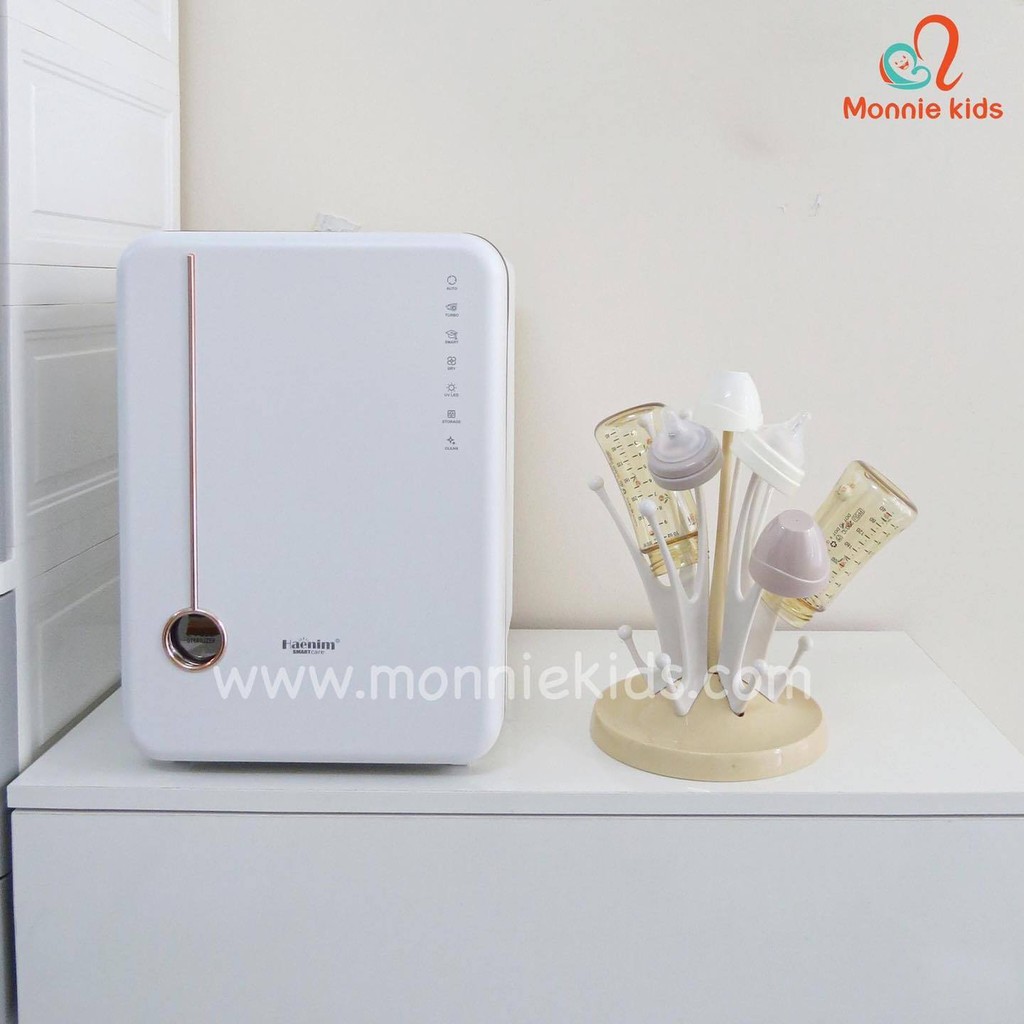 Máy tiệt trùng, sấy khô bình sữa bằng tia UV LED, Haenim PREMIUM Hàn Quốc