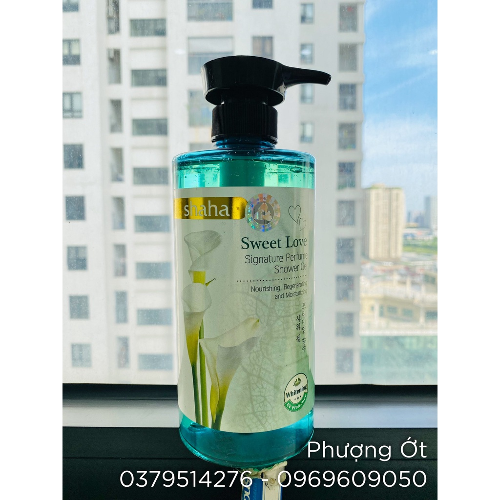 Sữa tắm SHAHA 630ml Malaysia DATE 2026