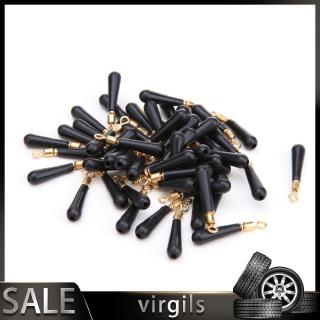 50 phao nhựa kích thước 2*0.12cm dùng để câu cá tiện dụng