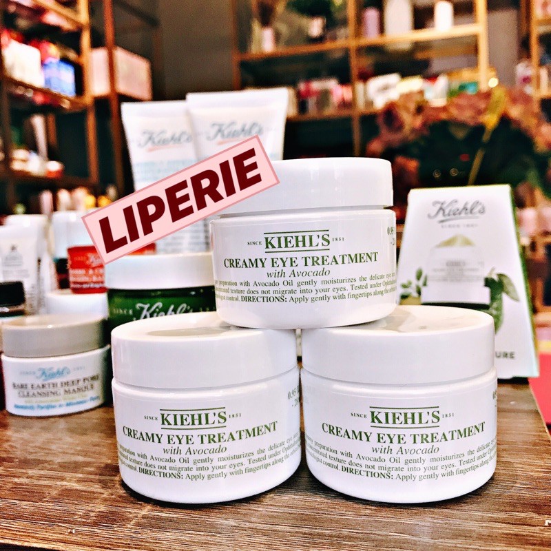 Kem dưỡng mắt chiết xuất bơ Kiehl's Creamy Eye Treatment with Avocado