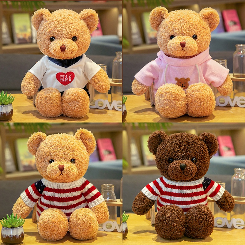 Gấu Teddy Nhồi Bông Dễ Thương Kích Thước 30/40/50cm