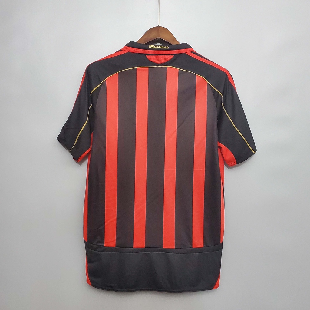 Áo thun đá banh Ac Milan 2006/2007 phong cách Retro cho nam