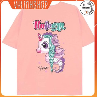 Áo phông cá ngựa unicorn hari0321