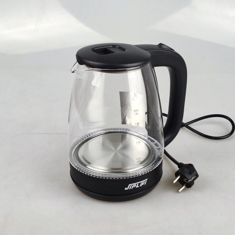 Ấm Siêu Tốc Thủy Tinh Cao Cấp-Bình Siêu Tốc Tự Ngắt Khi Sôi Có Đèn Led