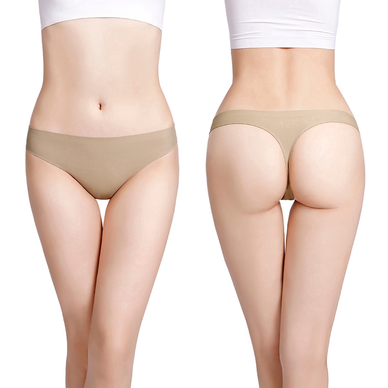 Quần lót lụa mát lưng thấp size M-XL thoải mái cho nữ