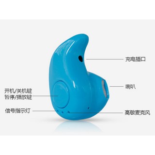 Tai nghe bluetooth hạt đậu(đen)+ cốc sạc